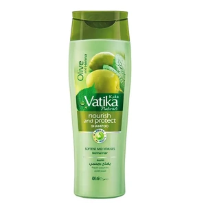 Dabur Vatika Olive And Henna Nourish & Protect Shampoo, 400ml