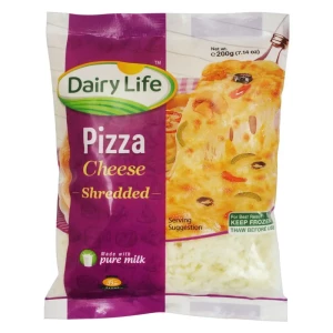 Dairy Life Pizza Shredded Cheese, 200g