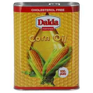 Dalda Corn Oil Tin 3 ltr