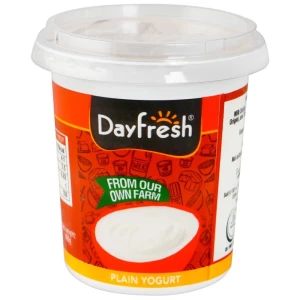 Day Fresh Yogurt Plain Cup, 400g