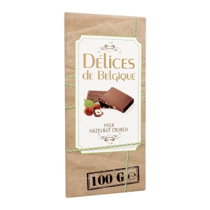 Delices De Belgique Chocolate Hazelnut 100g