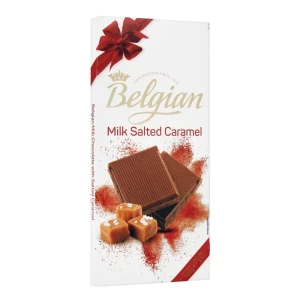Delices De Belgique Chocolate Salted Caramel 100g