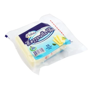 Delizia Mozzarella Slice Cheese, 10-Pack, 200g