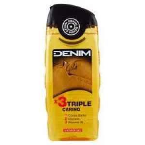 Denim Shower Gel Gold Revitalizing Active Clean 250 ml