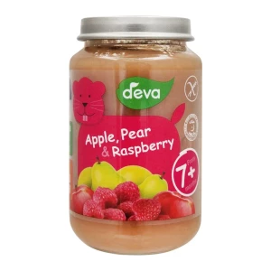 Deva Baby Food Apple, Pear & Raspberry 7+ Months 120g