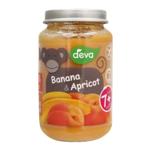 Deva Baby Food Banana & Apricot 7+ Months 120g