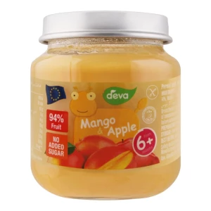 Deva Baby Food Mango & Apple 6+ Months 120g