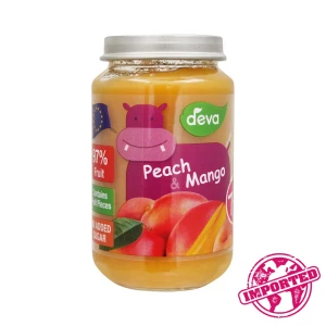 Deva Baby Food Peach & Mango 7+ Months 120g