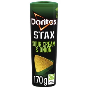 Doritos Stax Chips Sour Cream and Onion 170g