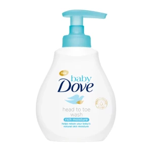 Dove Baby Wash Head To Toe Rich Moisture 200ml