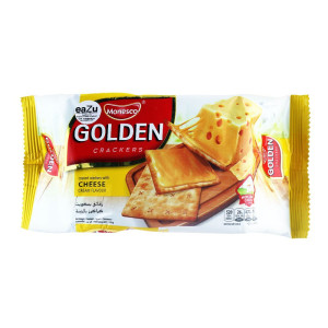 Eazu Monesco Golden Crackers Cheese Cream Flavour 120g