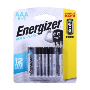 Energizer MaxPlus Alkaline 3A 6 Plus 2Pcs