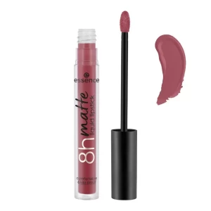 Essence 8H Matte Liquid Lipstick, 08, Dark Berry