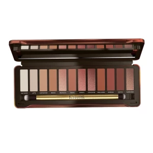 Eveline Charming Mocha Eyeshadow Palette, 12 Shades