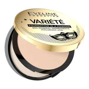 Eveline Variete Foundation In A Powder, 02 Natural, 8g