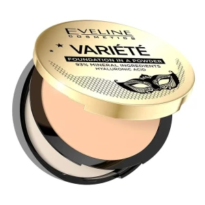 Eveline Variete Foundation In A Powder, 03 Light Vanilla, 8g