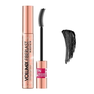 Eveline Volumix Fiber Last U Litresa False Lash Effect Mascara, Black