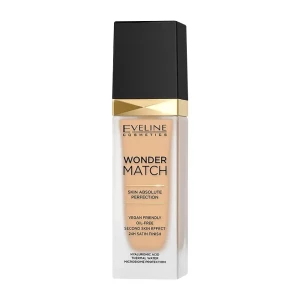 Eveline Wonder Match Skin Absolute Perfection Foundation, 01 Ivory, 30ml