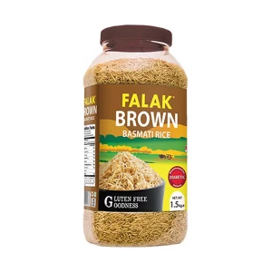 Falak Brown Basmati Rice 1.5 kg