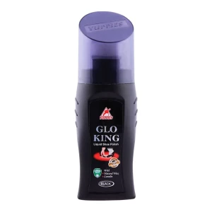 Yuppies Glo King Liquid Shoe Polish Black 75 ml