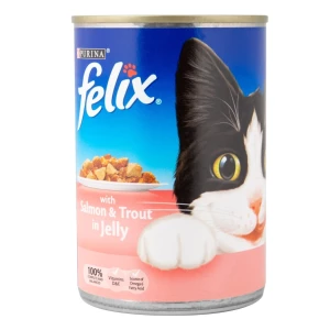 Felix Cat Food Salmon Trout Tin 400g