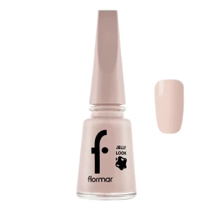 Flormar Jelly Look Nail Enamel, 11ml, JL25 Soft Cloud