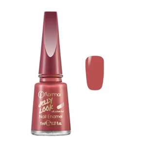 Flormar Jelly Look Nail Enamel, JL06, Amaranth, 11ml