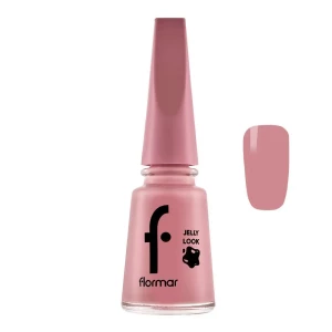 Flormar Jelly Look Nail Enamel, JL53 Drained Rose, 11ml