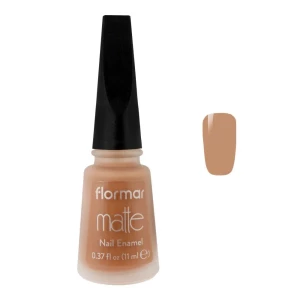 Flormar Matte Nail Enamel, M40 Amber, 11ml