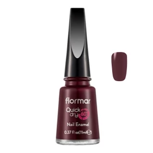 Flormar Quick Dry 60 Nail Enamel, Mahogany, 11ml, QD29