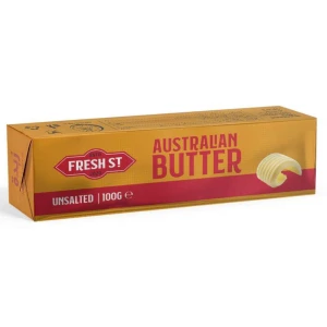 Fresh Street Australian Butter, Unsalted, 100gms