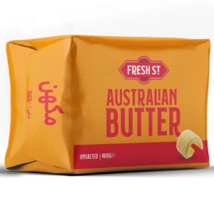 Fresh Street Australian Butter, Unsalted, 400gms