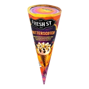 Fresh Street Nutterscotch Ice Cream Cone, 110ml