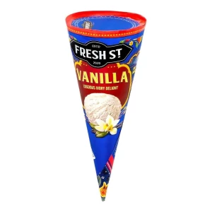 Fresh Street Vanilla Ice Cream Cone 110ml