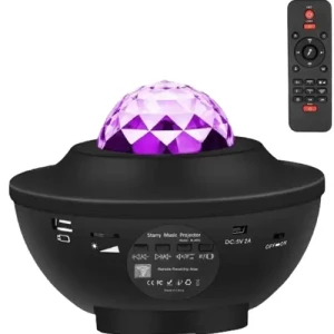 Galaxy Projector Light With Built-In Bluetooth Speaker