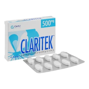 Getz Pharma Claritek Tablet, 500mg, 10-Pack