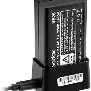 Godox VC-26 Charger for V1 Flash with cable