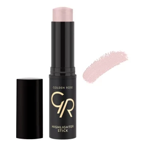 Golden Rose Highlighter Stick, 02 Bright Pink, Instant Radiance, Paraben Free