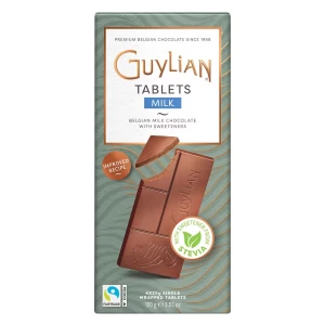 Guylian Tablets Milk Stevia With Chocolate Bar 100g