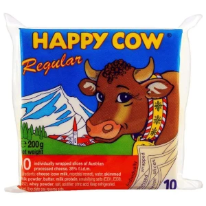 Happy Cow Regular 10 Slices 200g