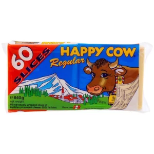 Happy Cow Regular 60 Slices 840g