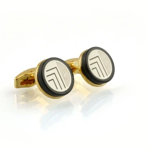 HBT Cufflinks For Men, Golden, C-06