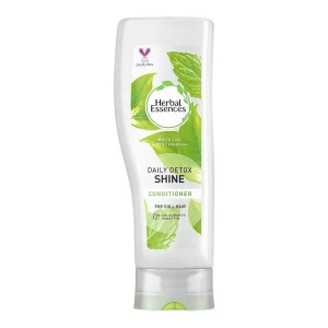 Herbal Essences Daily Detox Shine White Tea & Mint Hair Conditioner, For Dull Hair, 400ml