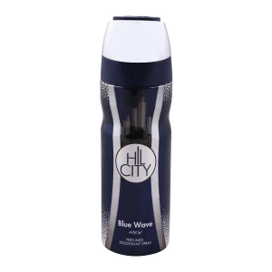 Hil City Blue Wave Deodorant Body Spray, 200ml