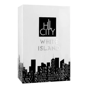 Hil City White Island Eau De Parfum, For Men, 100ml