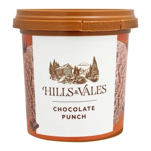 Hills & Vales Chocolate Punch Ice Cream, 125ml