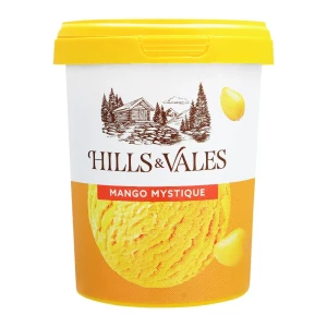 Hills & Vales Mango Mystique Ice Cream, 500ml