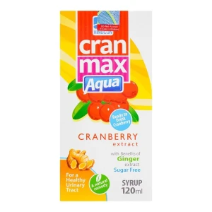 Hilton Pharma Cran Max Aqua Syrup, Sugar-Free, 120ml