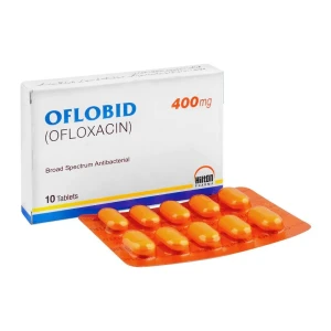 Hilton Pharma Oflobid Tablet, 400mg, 10-Pack