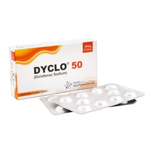 Indus Pharma Dyclo 50 Tablet, 50mg, 20-Pack